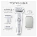 Braun Silk-Epil 9 SE9041 Wet & Dry Epilator with Bikini Trimmer — image 2