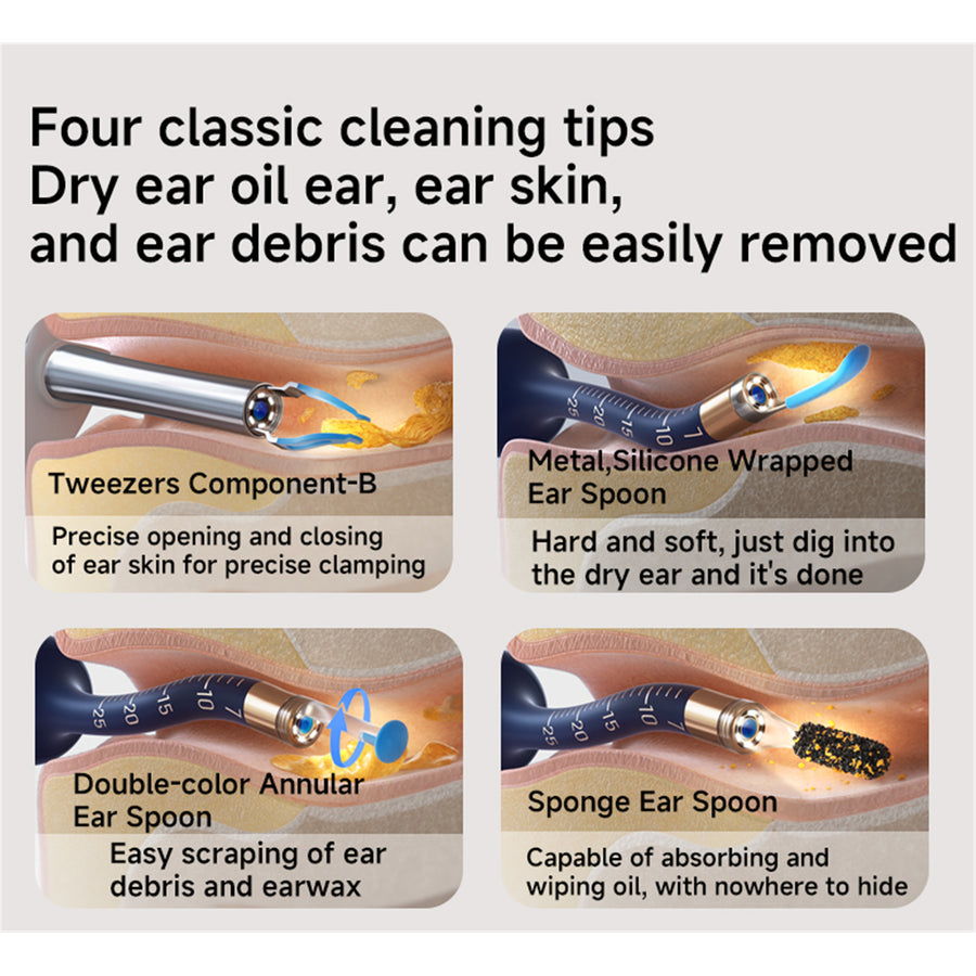 Bebird Smart Ear Wax Removal Ear Sight Plus - Blue