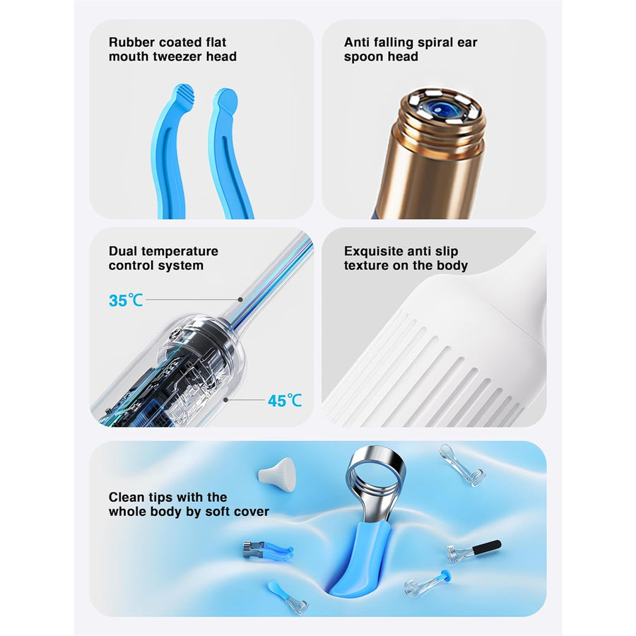 Bebird Smart Ear Wax Removal Ear Sight Plus - White