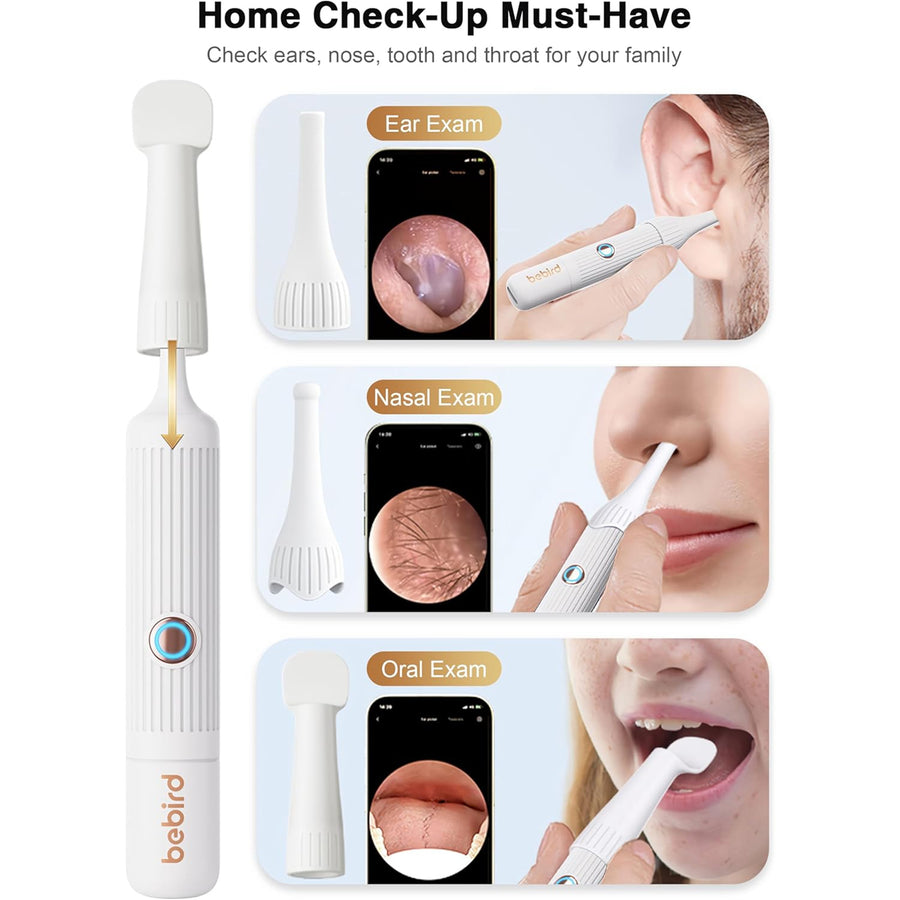 Bebird Smart Ear Wax Removal Ear Sight Plus - White