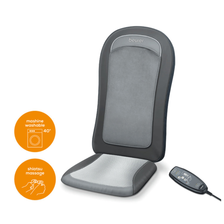 Beurer Shiatsu MG206 Comes with 4 heads, which can target Massage Seat cover