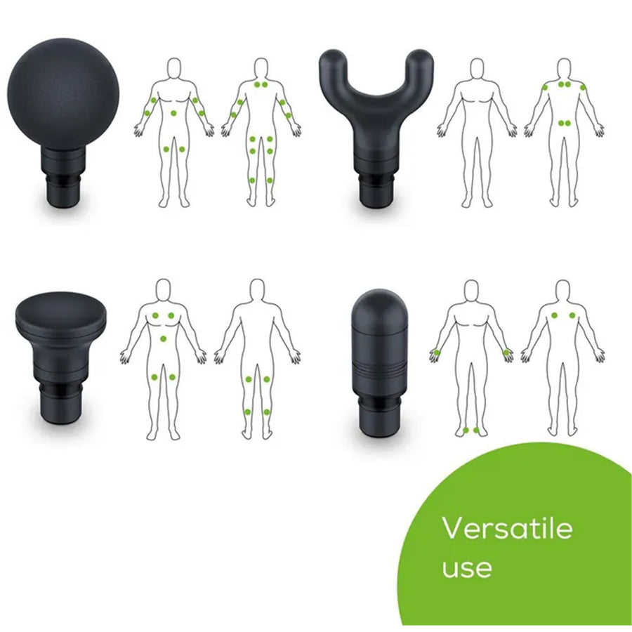 Beurer Fitness MG99CY 0.6kg Lightweight Massage Gun
