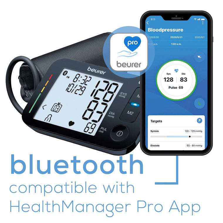 Beurer Bluetooth BM54  Upper Arm Blood Pressure Monitor