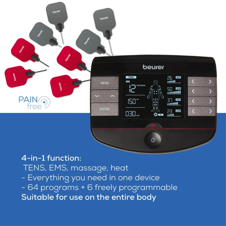 Beurer  EM89  Digital TENS / EMS Device with Heat Function