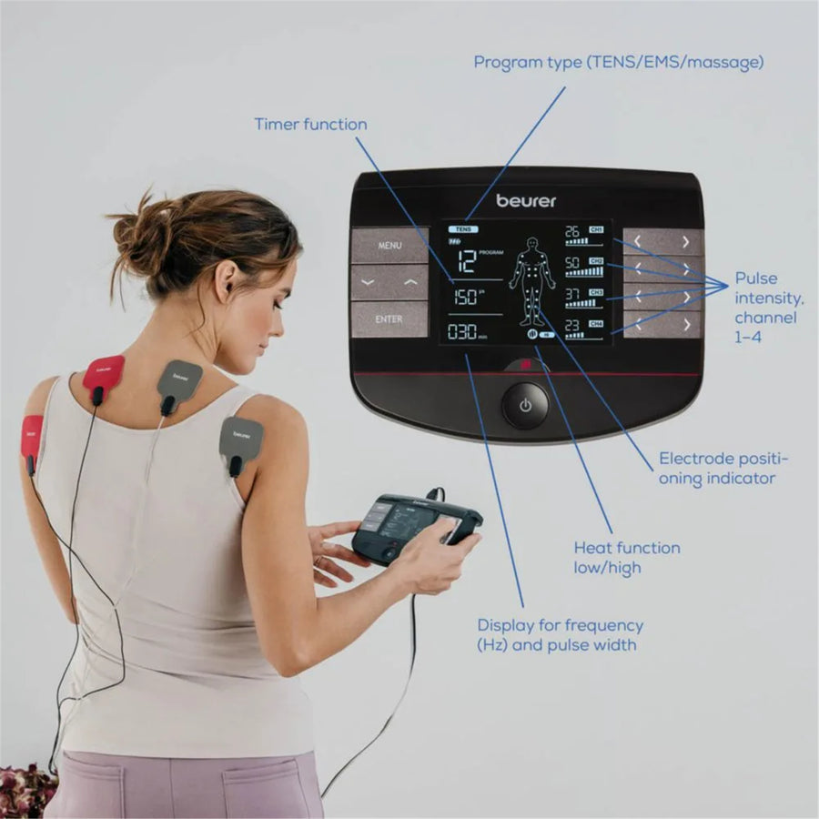 Beurer  EM89  Digital TENS / EMS Device with Heat Function