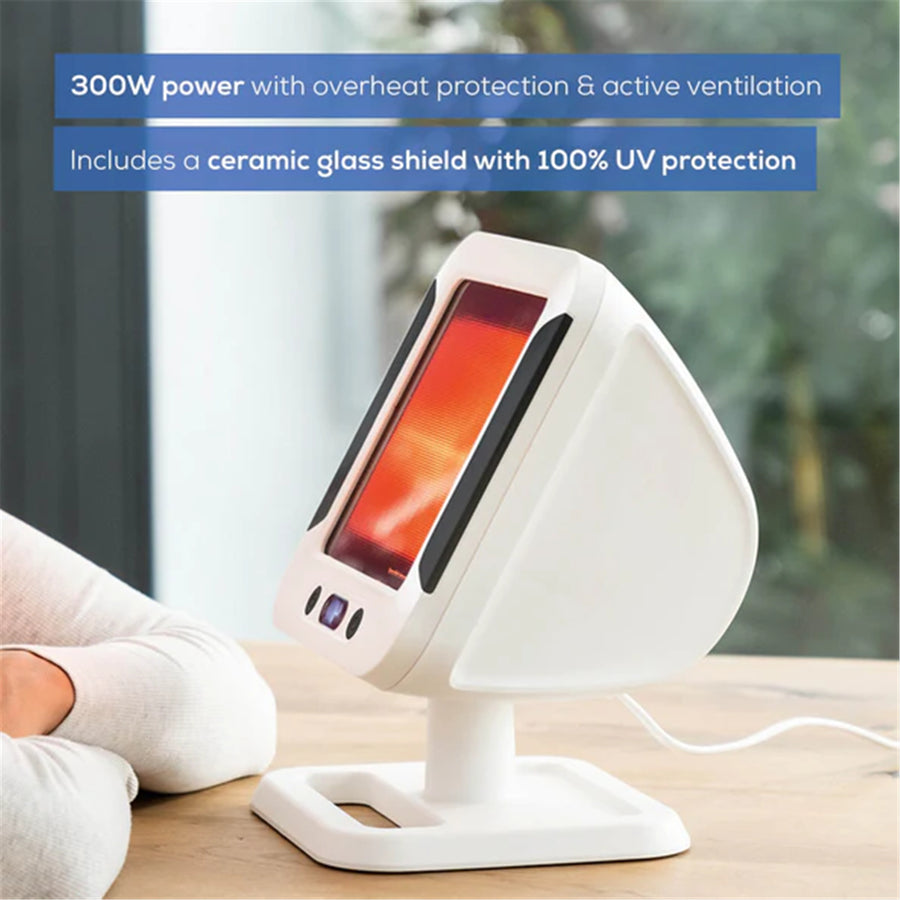 Beurer IL60 Infrared Heat Therapy Lamp Red light therapy for natural, non-invasive pain relief
