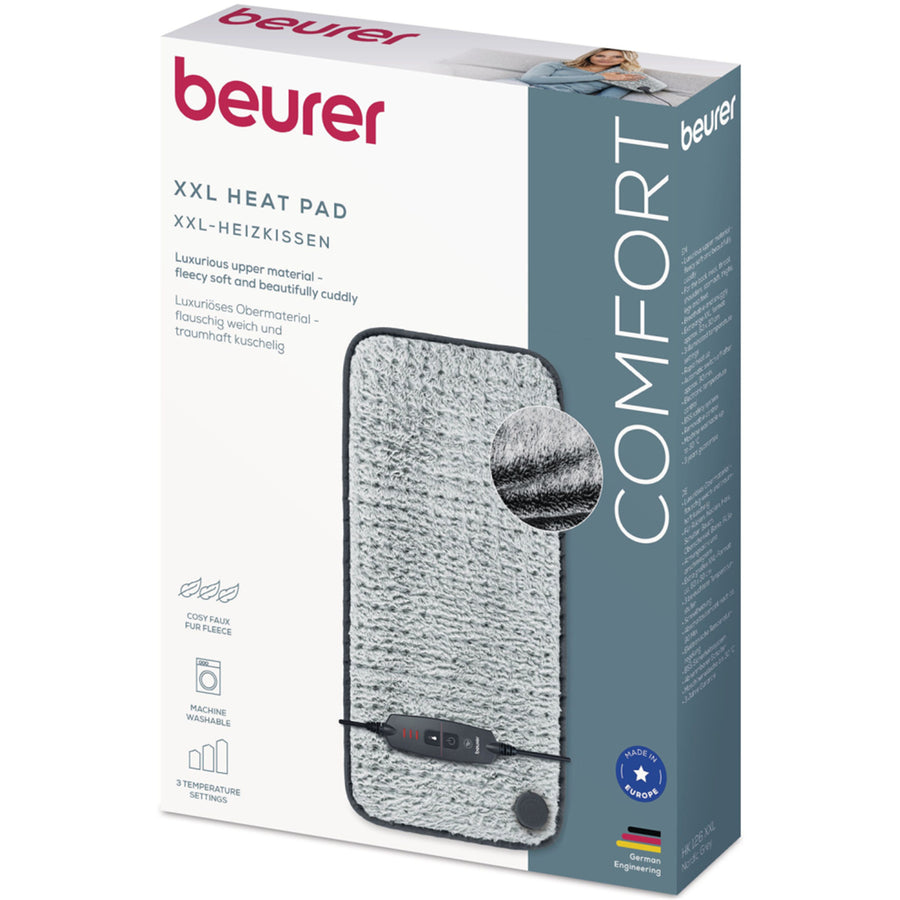 Beurer  HK126 - Extra soft and snuggly with 3 Cosy Heat Pad