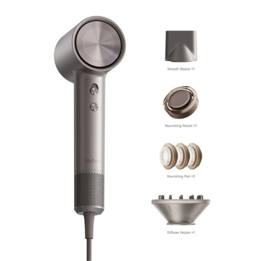 1HD51-S-AU-DG-001 - Laifen Swift 4 High-Speed Hair Dryer Titanium