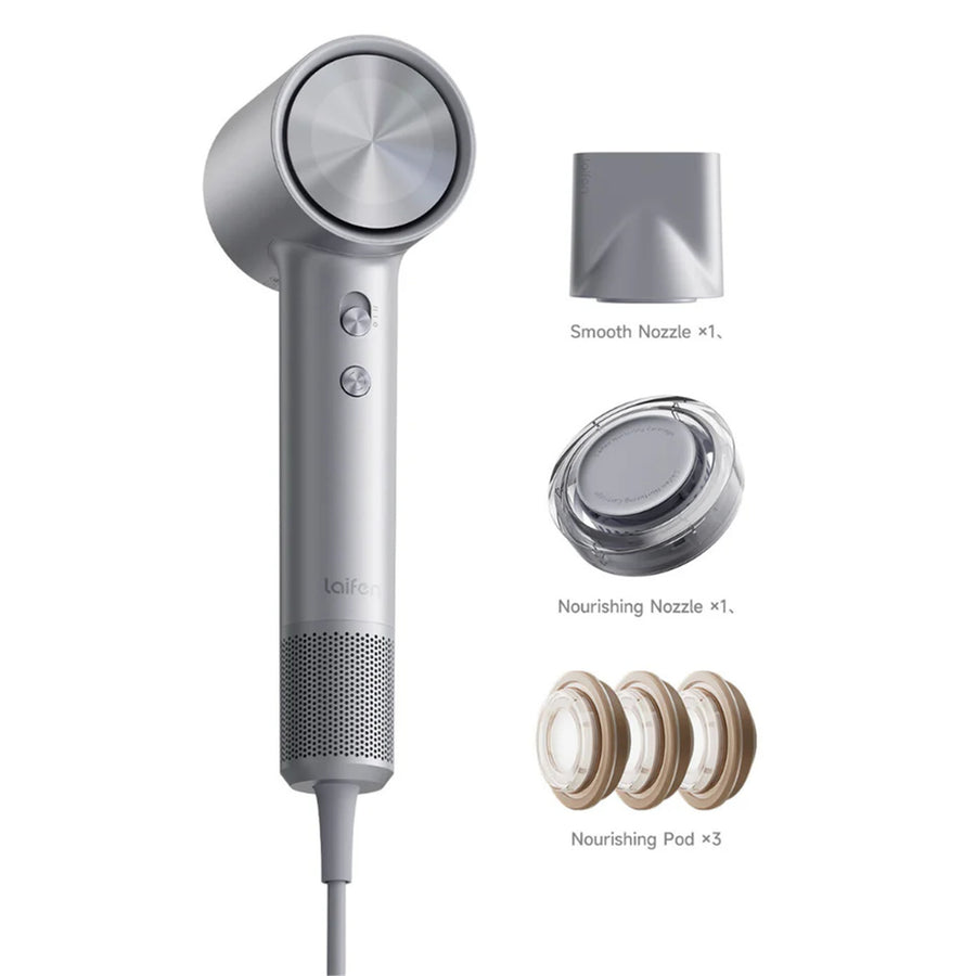 1HD51-S-AU-SI-001 - Laifen Swift 4 High-Speed Hair Dryer Silver