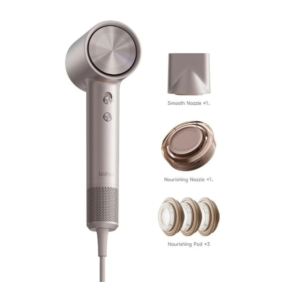 1HD51-S-AU-SL-001 - Laifen Swift 4 High-Speed Hair Dryer Platinum