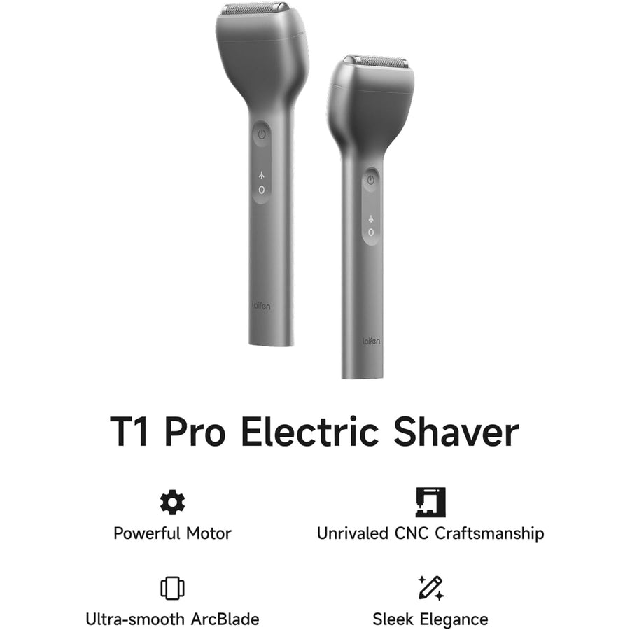 1ER51-A-XX-DG-001 - Laifen T1 Pro 1-Blade Electric Shaver Grey