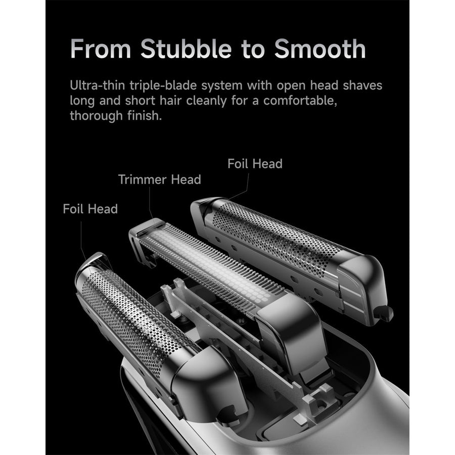 1ER91-A-XX-SI-001 - Laifen P3 Pro 3-Blade Electric Shaver Silver