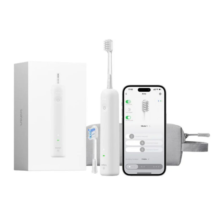 1TB31-P-US-WH-002 - Laifen Wave SE Toothbrush With travel bag White