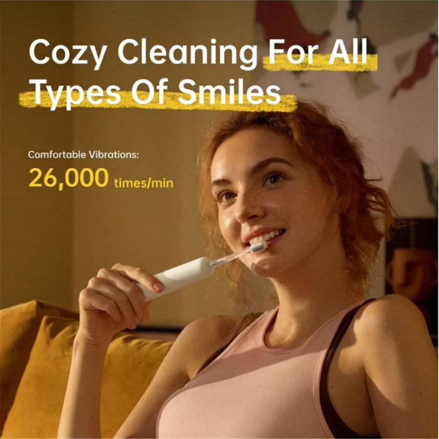 1TB31-P-US-WH-002 - Laifen Wave SE Toothbrush With travel bag White