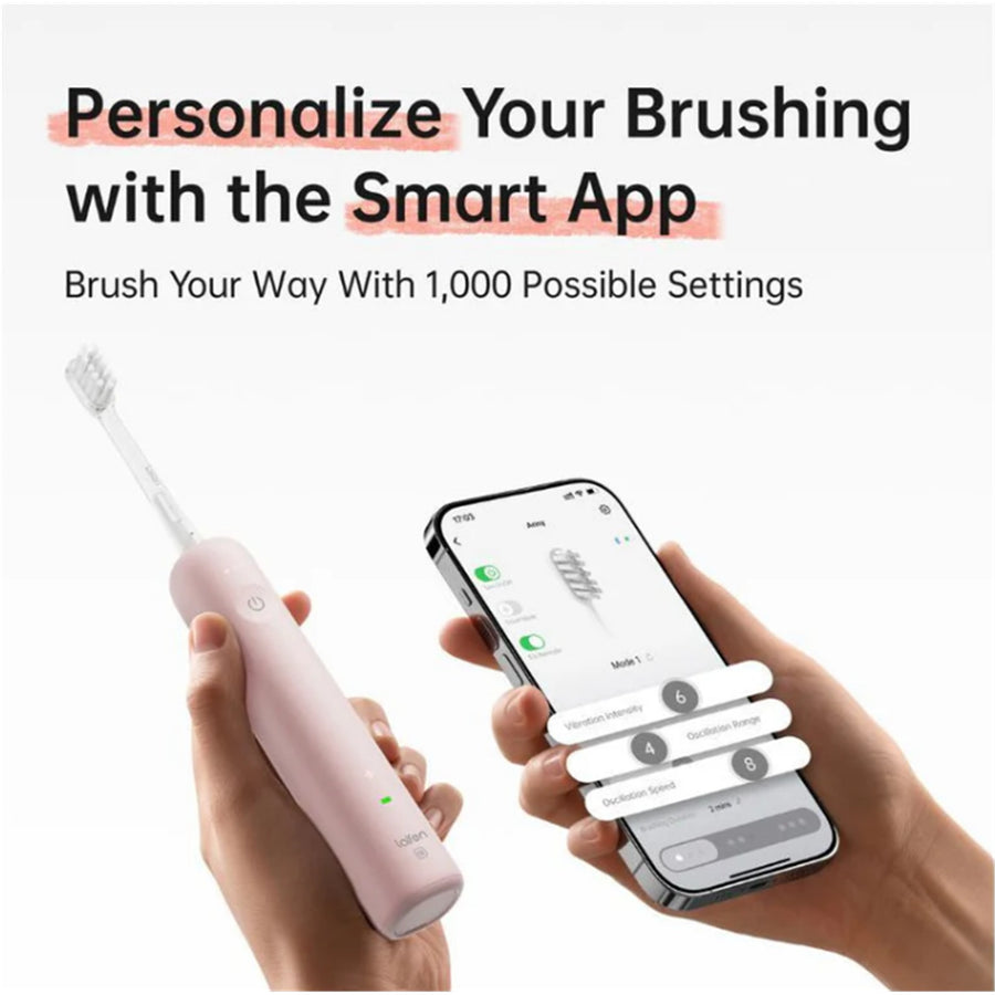 1TB31-P-US-PK-002 - Laifen Wave SE Toothbrush With travel bag Pink