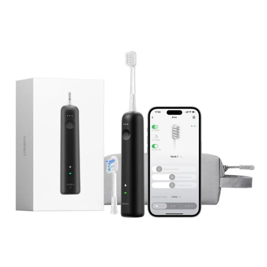 1TB31-P-US-DG-002 - Laifen Wave SE Toothbrush With travel bag Black