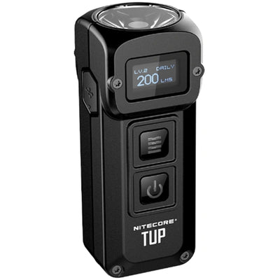 TUP BLACK - NITECORE RECHARGEABLE KEYRING LIGHT BLACK