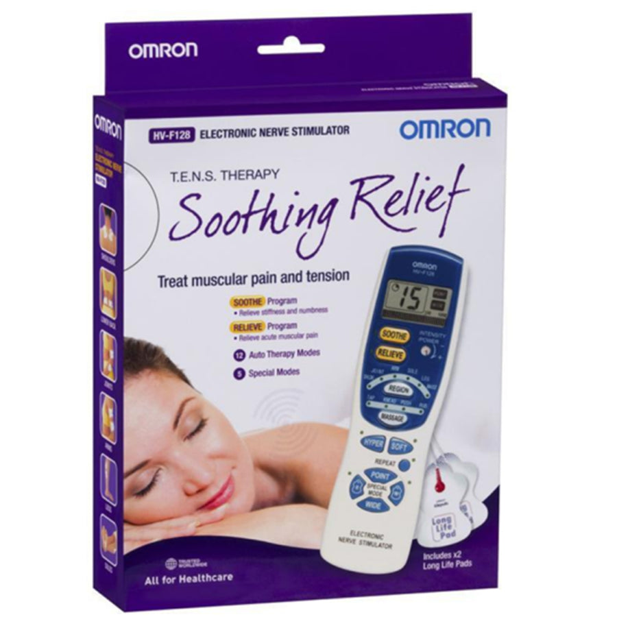 Omron Premium HVF128  TENS Machine / Therapy Device