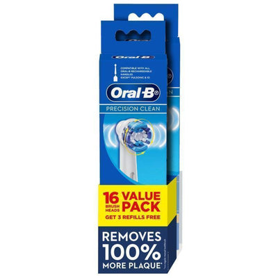 Oral-B  Original Brush Head Refill Precision Clean x16 Pack