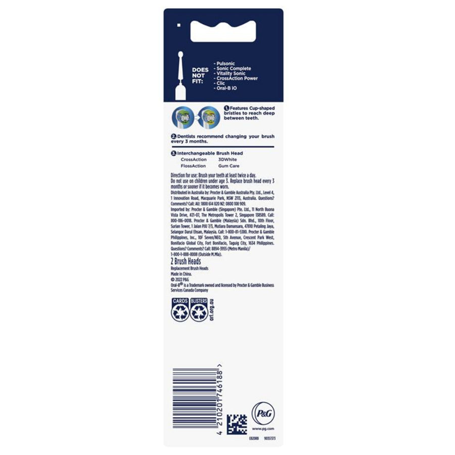 Oral-B  Original Brush Head Refill Precision Clean x16 Pack