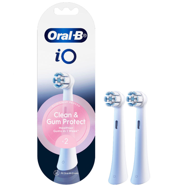 Oral-B iO SW-2 Replacement Brush Heads for Oral-B iO Series Toothbrush - 2 Pack - Sensitive White