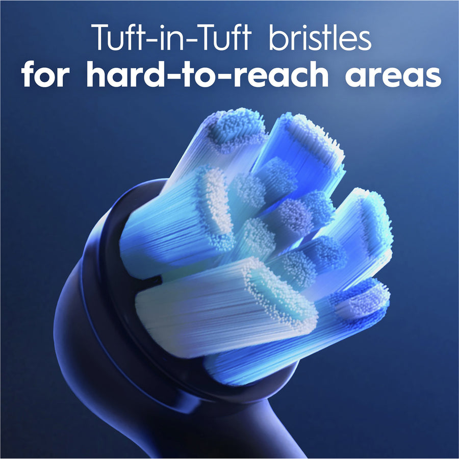 Oral-B iO CB-4 Ultimate Clean Replacement Brush Heads - 4 Pack - Black