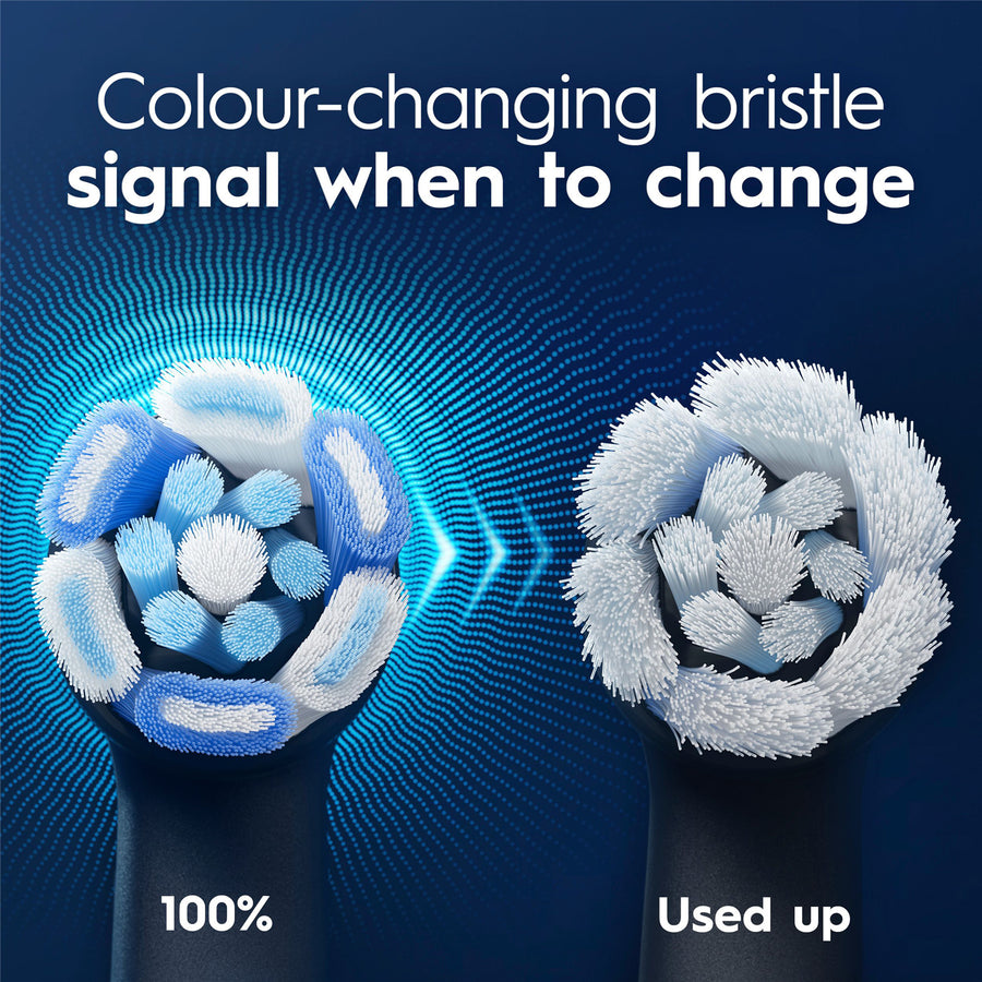 Oral-B iO CW-4 Ultimate Clean Replacement Brush Heads - 4 Pack - White
