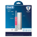 Oral-B  Pro 100 Electric Toothbrush with Travel Case 2D White Polish Power — image 3