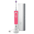 Oral-B  Pro 100 Electric Toothbrush with Travel Case 2D White Polish Power — image 1