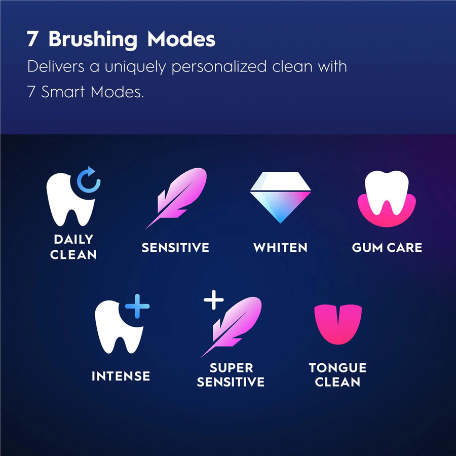 Oral-B iO Series 10  Electric Toothbrush with 2 Brush Heads - Cosmic Black