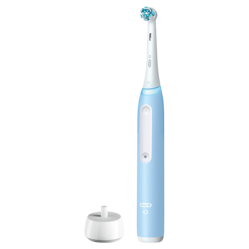Oral-B iO Series 3 Electric Toothbrush with Charging Stand - Icy Blue