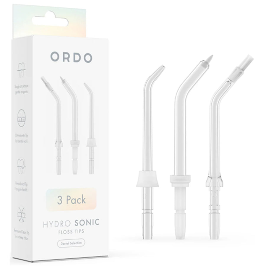 Ordo   Dental Selection - 3 pack Hydro Sonic Floss Tips