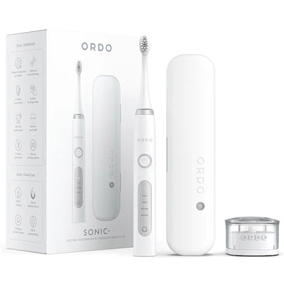 Ordo   -White Sonic+ Toothbrush & Charging Travel Case