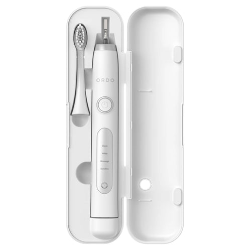 Ordo   -White Sonic+ Toothbrush & Charging Travel Case
