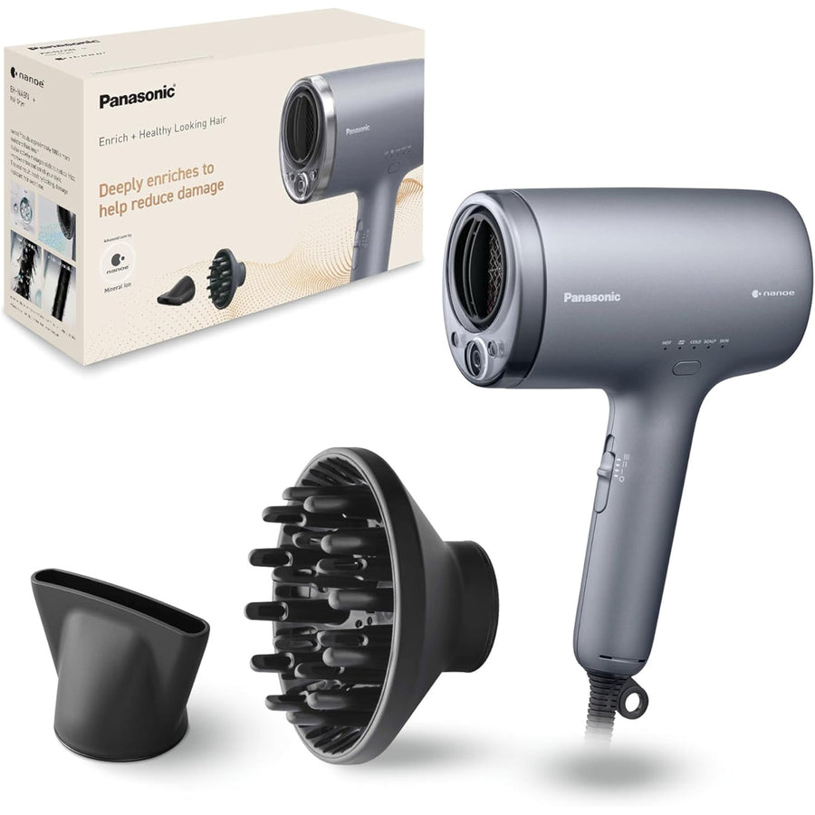 Panasonic    Nanoe & Mineral Hairdryer with Quick Dry Nozzle Diffuser