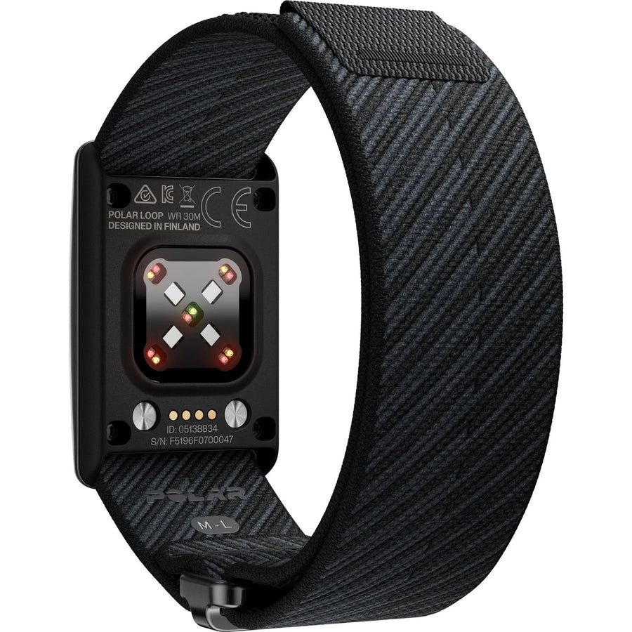 Polar Loop GEN2 Screen-Free Wearable Health Band & Fitness Tracker - Night Black