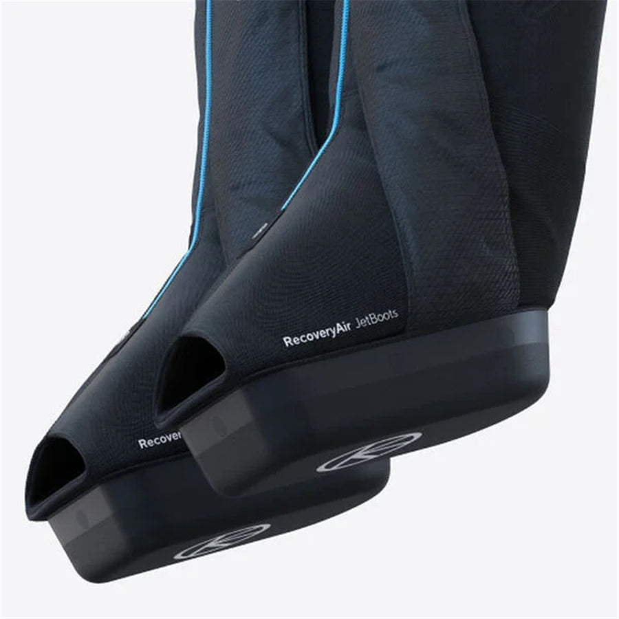 Therabody Recovery Air JetBoots Pump + Boots Therapy Device - Small - Black