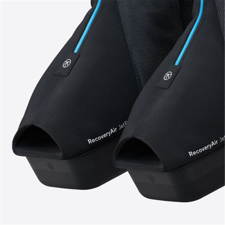 Therabody Recovery Air JetBoots Pump + Boots Therapy Device - Small - Black