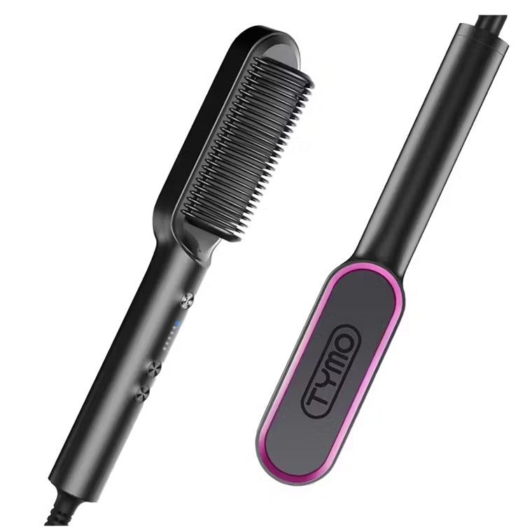 TYMO HC100 Ring Hair Straightening Comb - Black