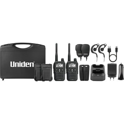 Uniden UH825-2TP 80 Channel 2 Watt handheld radio (Twin Pack) - Range: up to 13km#