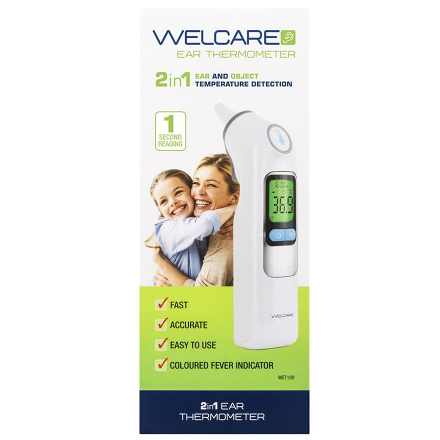 Welcare  WET100  2-in-1 Ear Thermometer