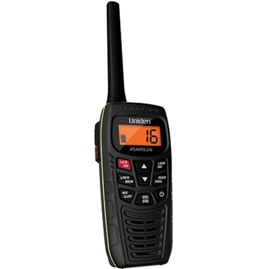 Uniden ATLANTIS 270 6W FLOATING VHF Handheld