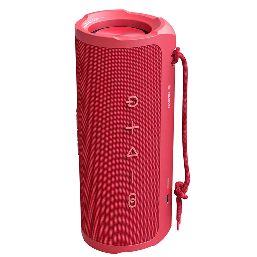 RIPPLE-RD - HiFuture Ripple Outdoor bluetooth speaker Red