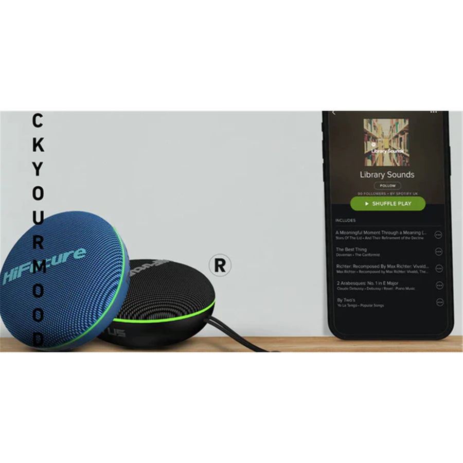 ALTUS-BL - HiFuture Altus Outdoor Bluetooth-Lautsprecher Blau