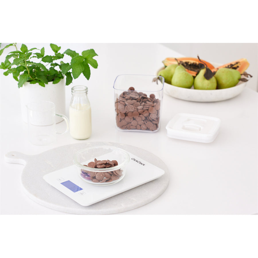 ClickClack Equip Electronic Scales White