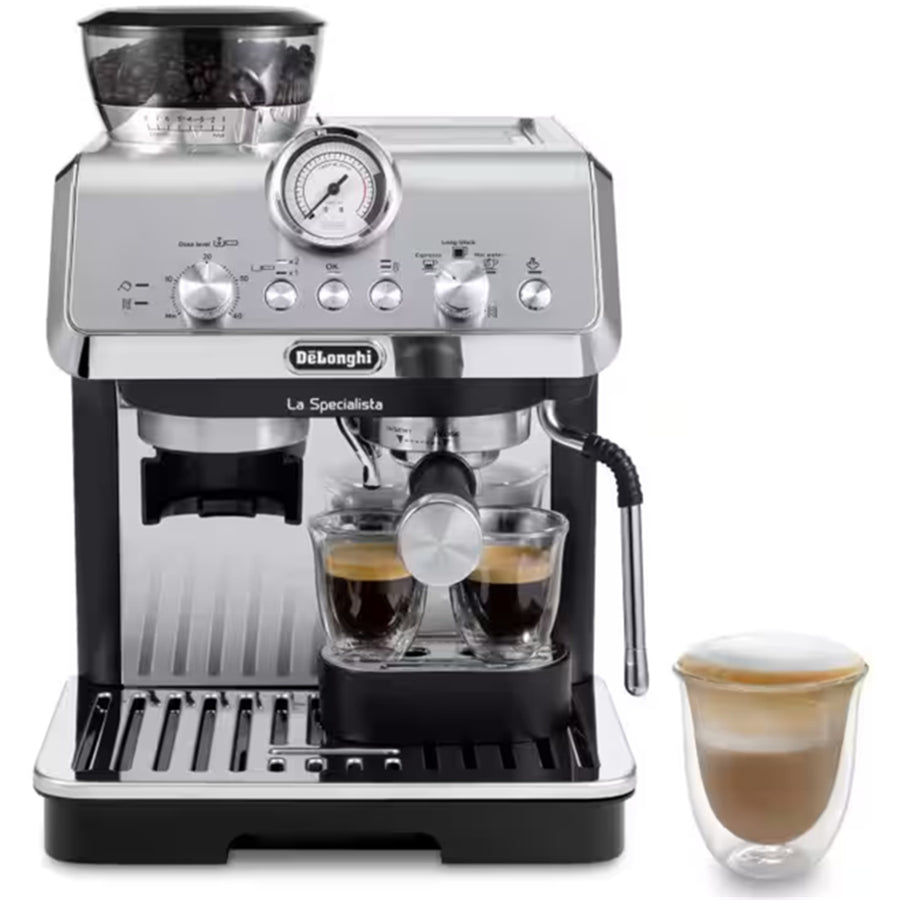 Delonghi La Specialista   Arte Manual Espresso Machine - Metal Black