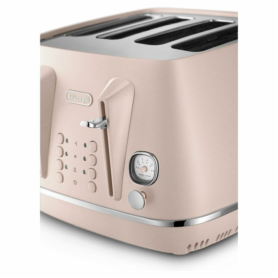 Delonghi Distinta Perla 4-Slice Toaster - Rose