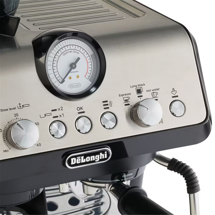 Delonghi   Manual Coffee Machine Espresso & Cappuccino Maker with Grinder