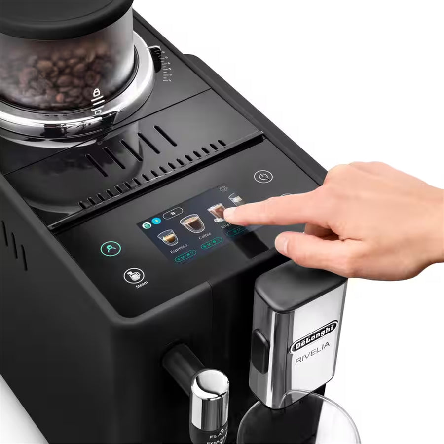 Delonghi Rivelia EXAM44035B With Steam Wand Onyx - Black Automatic Coffee Machine