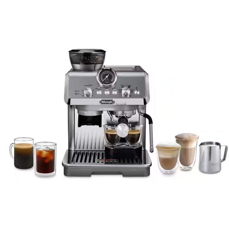 Delonghi La Specialista   Arte Evo Cold Brew Manual Coffee Machine - Metal